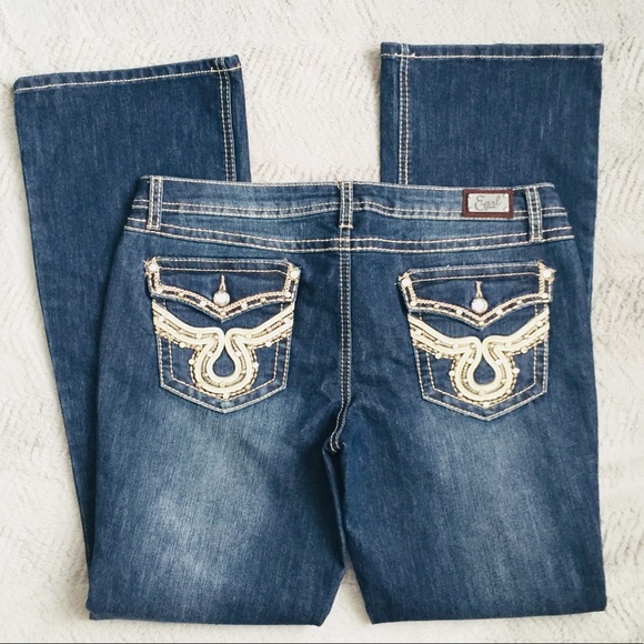 Embroidered Earl Jeans - Picture 3 of 6